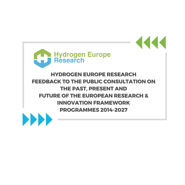 Hydrogen Europe Research Feedback to the Public consultation on the past, present and future of the European Research & Innovation Framework programmes 2014-2027