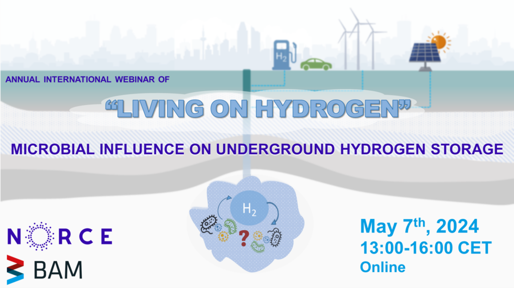 International Webinar “Living on Hydrogen” - 2024 - Microbial Influence on Hydrogen Underground Storage